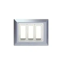 Anchor Roma Classic SS Frame Plate - 8M Horizontal