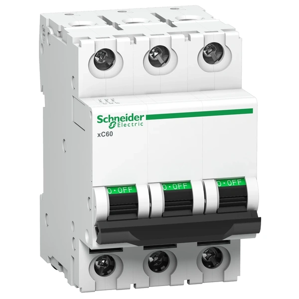 63A TP MCB 'C' Curve Schneider - 63A