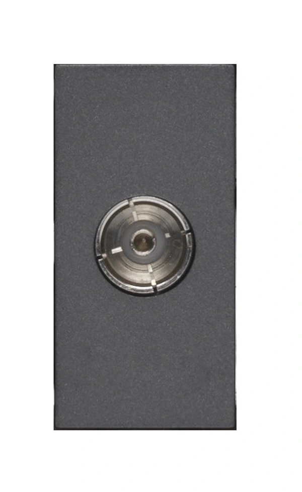 Hager TV Socket Anthracite (Black) WSNDT11A Hager