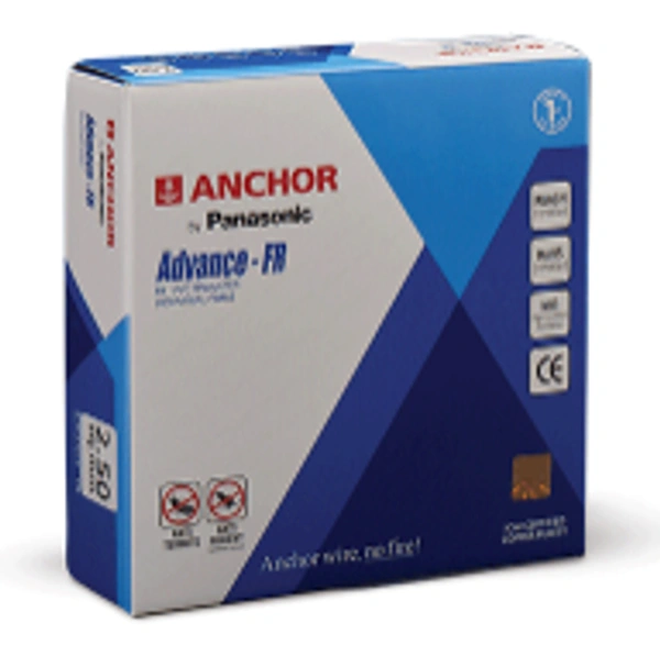 Anchor FR Wire 2.5 Sqmm 90Mtr - Black