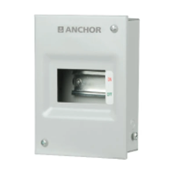 Anchor Metal MCB Enclosure Box - 4 Pole