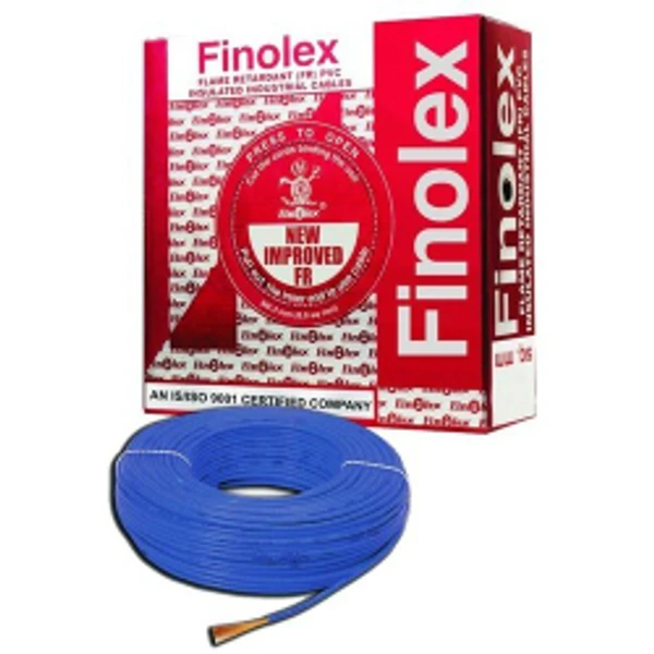Finolex 6.0 Sqmm FR Wire 90Mtr - Black