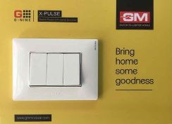 GM G-Nine Genia Switch & X Pulse Plate (Sample - Not For Sale)