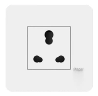 Hager 6 / 16A Socket White Protruded - WSNSK42