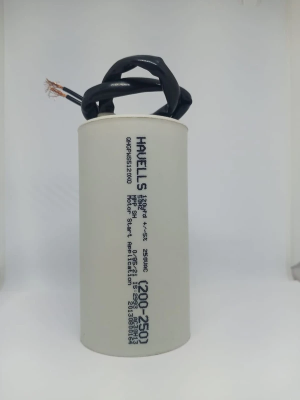 Havells Motor Start Capacitor 200/250 (120) MFD Plastic