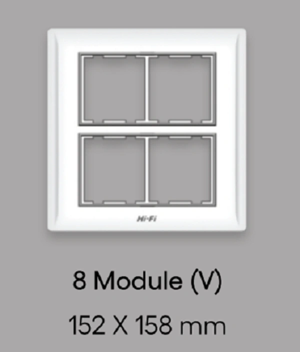 Hi Fi HiFi Plate 8M Vertical Silverline