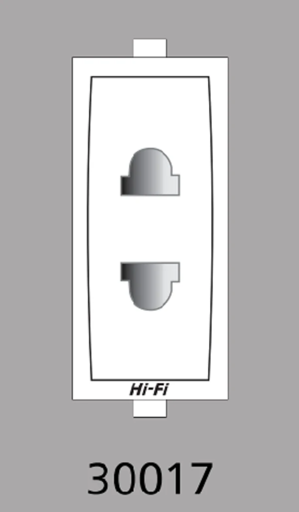 Hi Fi HiFi Socket 6A 2Pin