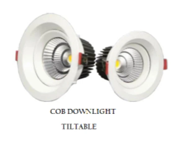 Inglow Revolving Downlight COB LED - 10W ( 6K/3K)