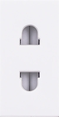 Lisha 2Pin Socket 6A - White