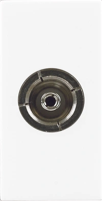 Lisha TV Socket- White