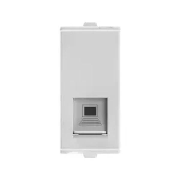 GM G-9 RJ 45 (Cat 6) Socket (Glossy White)