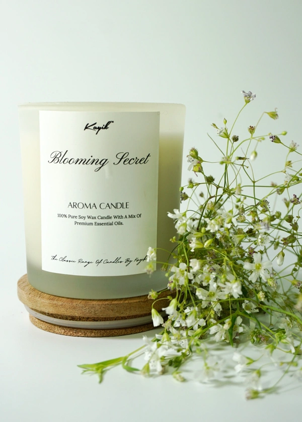 BLOOMING SECRET AROMA CANDLE 