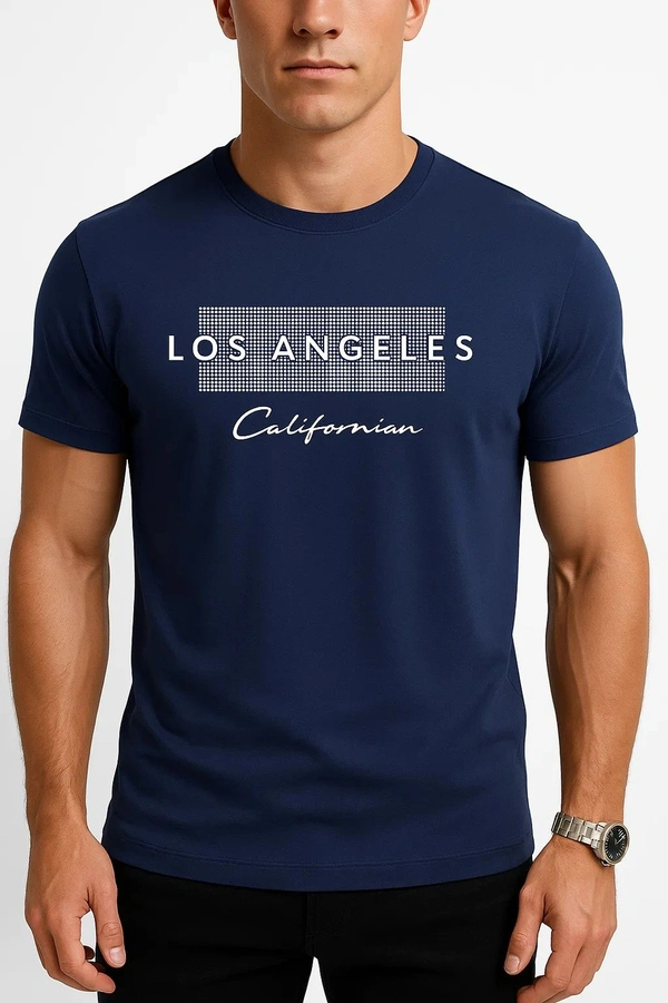 Deozn Round Neck T Shirt - Black, XLL