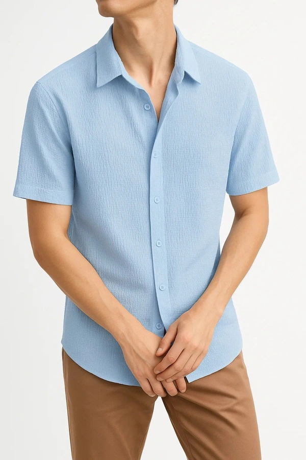 Deozn Slim Fit Men Shirt - Anakiwa, S