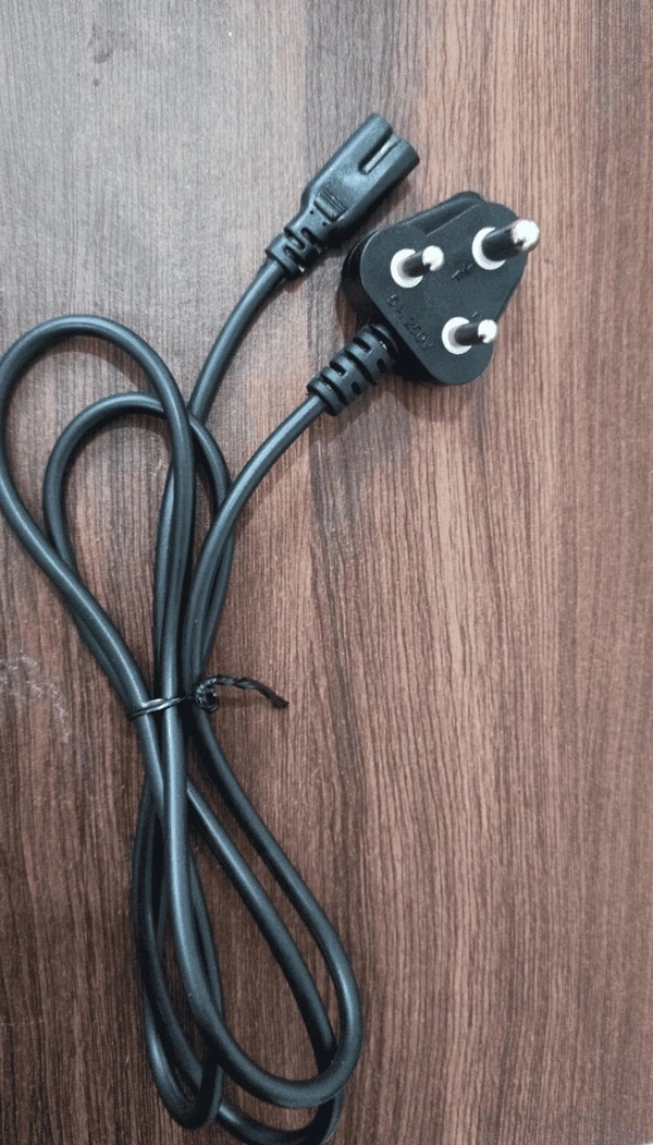 Ranz Power Cable  - Black, 1.2 Meter, RD DIDITAL BANGLA