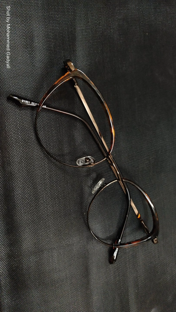 Cateye Metal Frame With Dual Tone - Indian Tan, 52