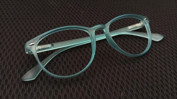 Enrich blue Round Frame  - Blue