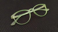 Enrich blue Round Frame  - Green