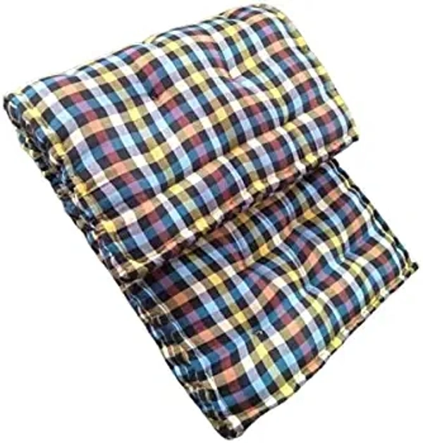 Cotton Mattresses - 5/6.5ft Box Checks
