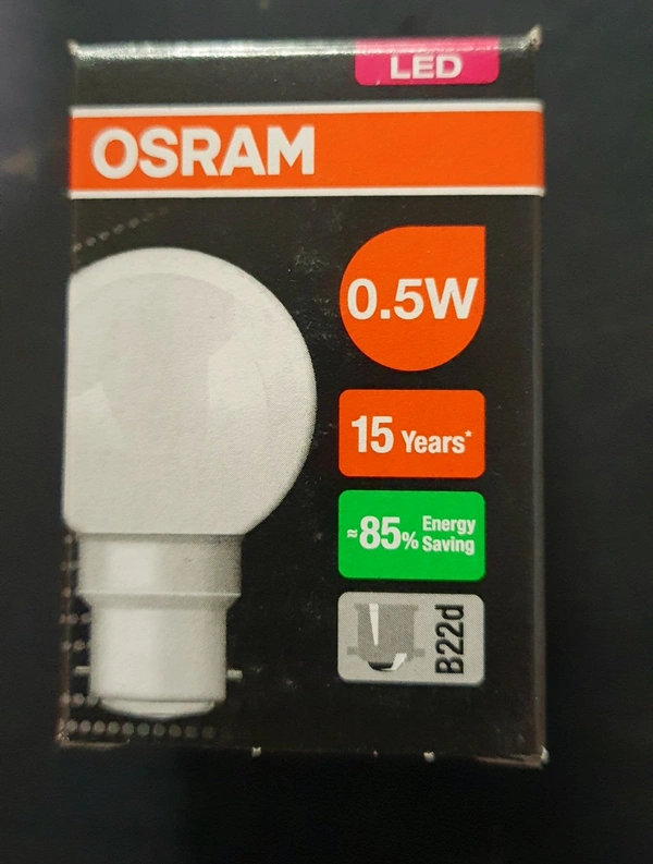 Osram Led 0.5w Yellow B22d