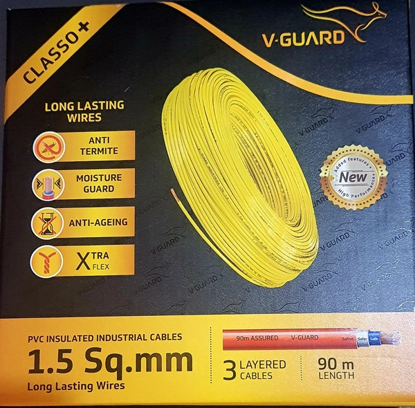 V GUARD 1.5 SQ MM WIRE 90 METERS 