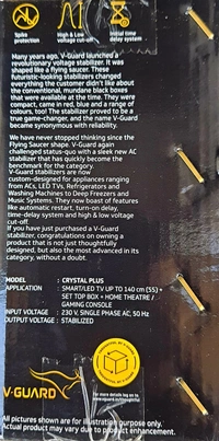 CRYSTAL PLUS LED TV STABILIZER UP TO 55 INCHES 