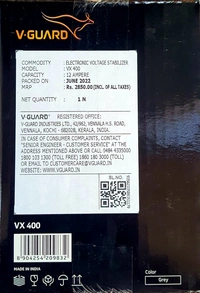 VX 400 AC STABILIZER 1.5 TON 170V TO 270V