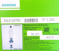 SIEMENS 5SL 16A  MCB 7.5K