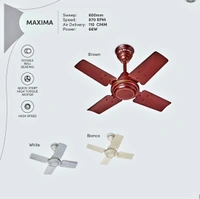 MAXIMA 600 MM CEALLING FAN BROWN COLOUR