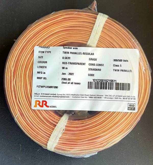 RR KABEL 0.5 SQ SPEAKER WIRE