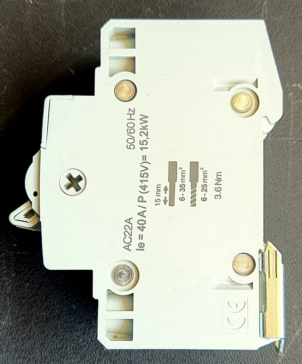 Hager Isolator 40A 2 Pole