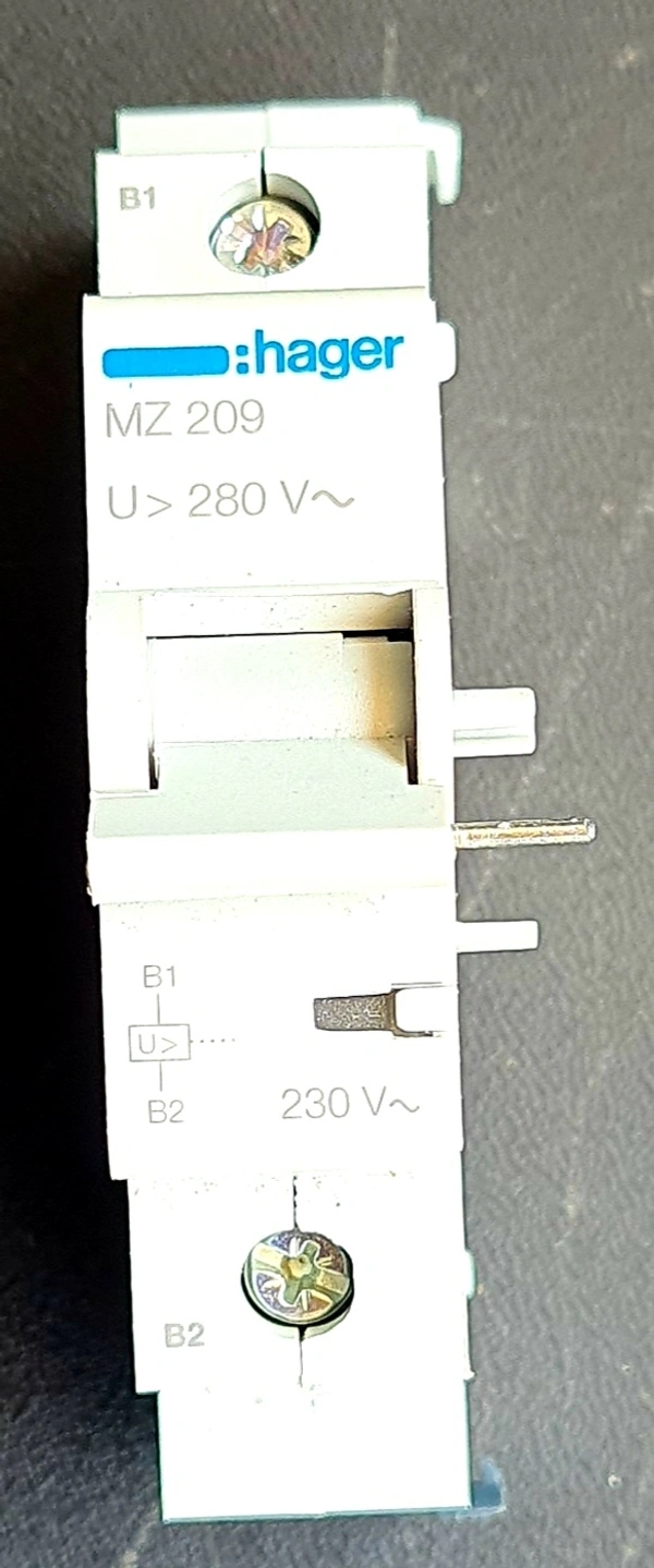 Hager MZ209 230v High Voltage Protector