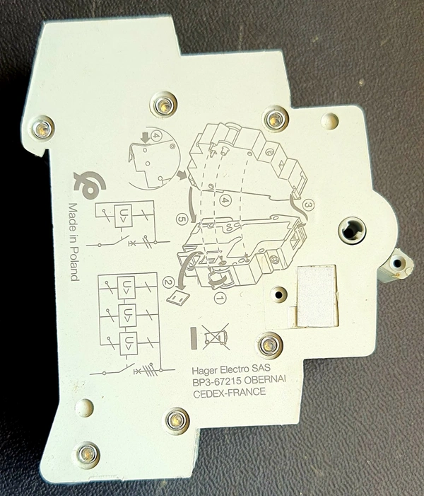 Hager MZ209 230v High Voltage Protector