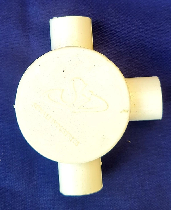 3/4 PVC THREE WAY JUNCTION BOX