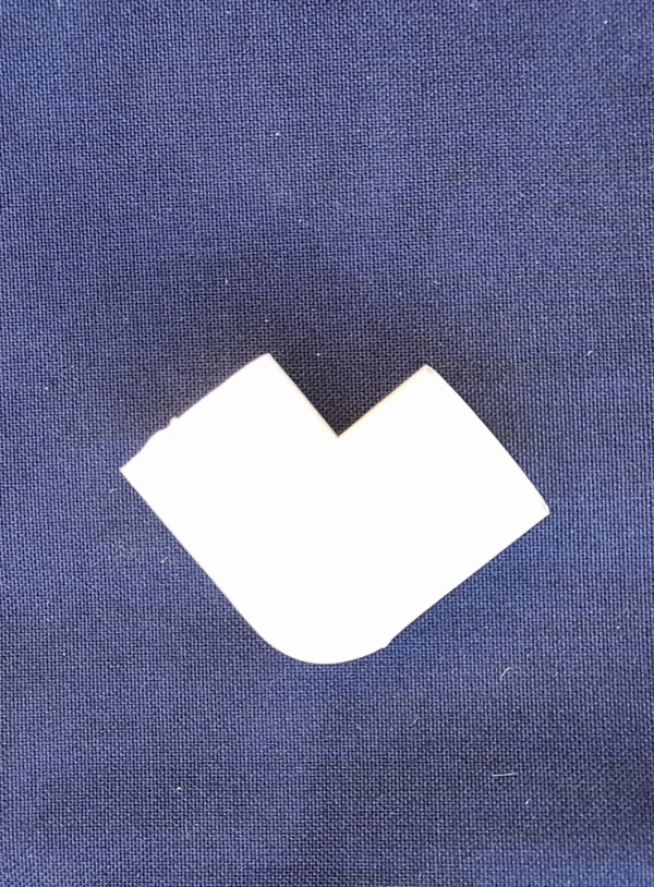 1 INCH PVC SHORT BEND