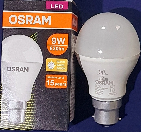 OSRAM 9W 830 (WARM WHITE) B22D