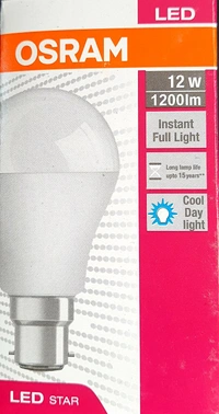 Osram Led Bulb 12w White (6500k)) B22d