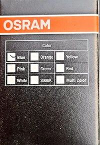 OSRAM LED 0.5W ORRANGE B22D