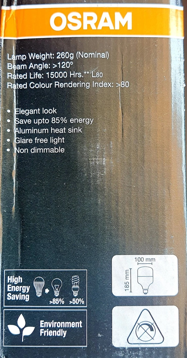 OSRAM LED BULB 30W WHITE 6500K B22d