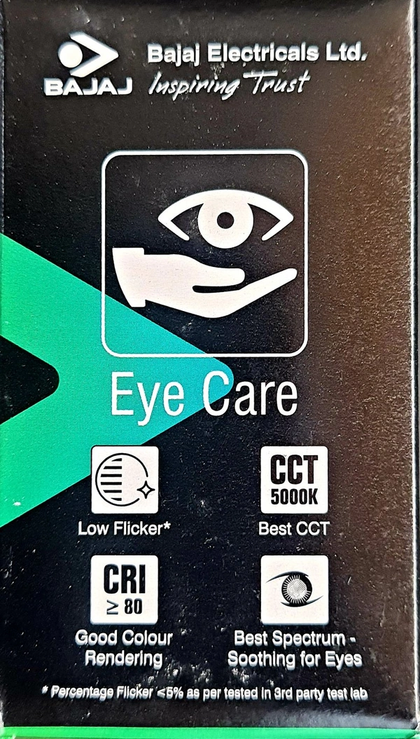 BAJAJ EYE CARE LED LAMP 9W  5000k B22D