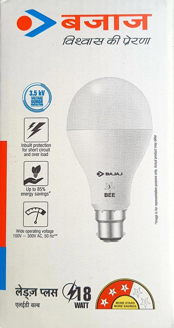 BAJAJ LEDZ PLUS  18W BULB CDL B22D