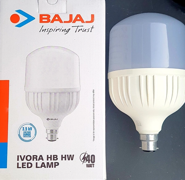 BAJAJ IVERA HB HW LED BULB 40W CDL B22D