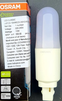 OSRAM LED VALUE STICK 10W/865 G24D