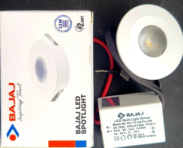 BAJAJ LED 2W WARM WHITE (GOLD) SPOTLIGHT 