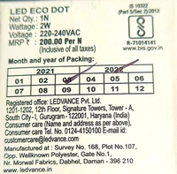 LEDVANCE 2W WARM WHITE LED SPOT LIGHT