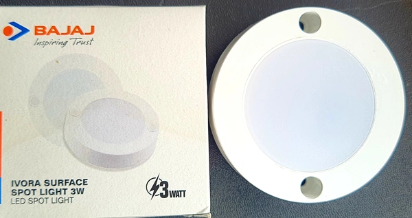 BAJAJ IVORA 3W SURFACE SPOT LIGHT RED