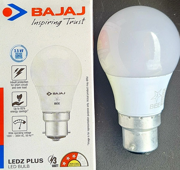 BAJAJ LEDZ PLUS 3W CDL B22D