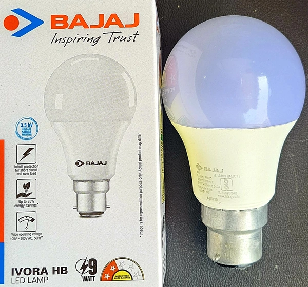 BAJAJ IVORA HB 9W LED BULB CDL B22D