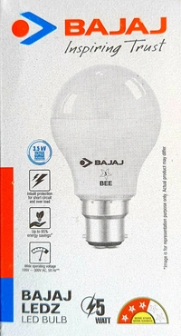 BAJAJ LEDZ PLUS 5W   BULB  CDL B22D