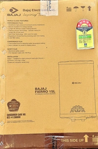 BAJAJ FIERRO 15LT STORAGE WATER GLEASER 5 STAR